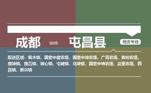 成都到屯昌县国营中坤农场货运公司|成都到海南零担物流|直达屯昌县货运