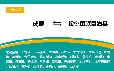 成都到松桃苗族自治县物流专线_成都到松桃苗族自治县货运专线公司